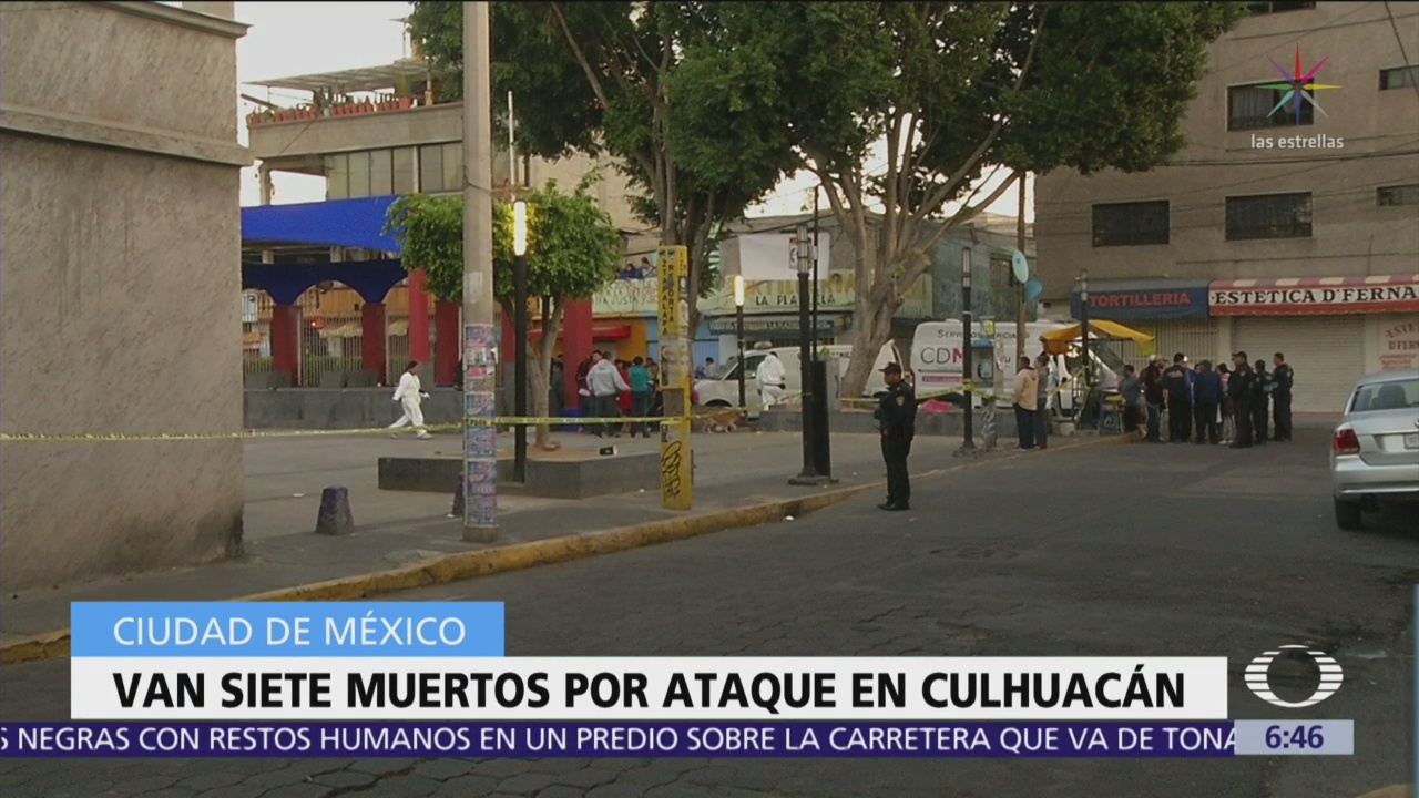 Sube a siete cifra de muertos por ataque en Culhuacán, Iztapalapa
