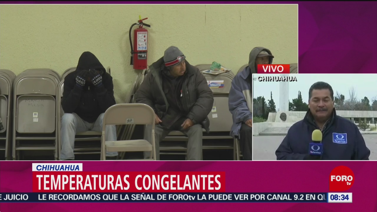 Suman 15 muertos por temperaturas congelantes en Chihuahua