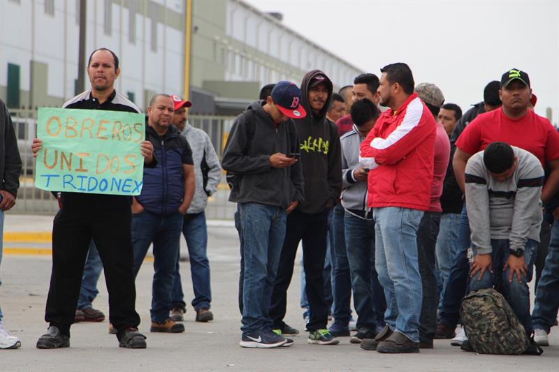 Foto: Suman mil 500 trabajadores despedidos de maquiladoras en Matamoros, Tamaulipas. 12 febrero 2019