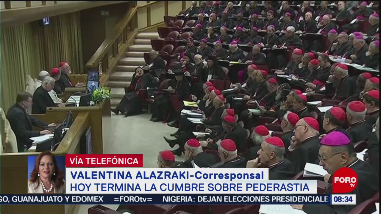 FOTO: Termina cumbre en el Vaticano sobre abusos sexuales por parte del clero, 23 febrero 2019