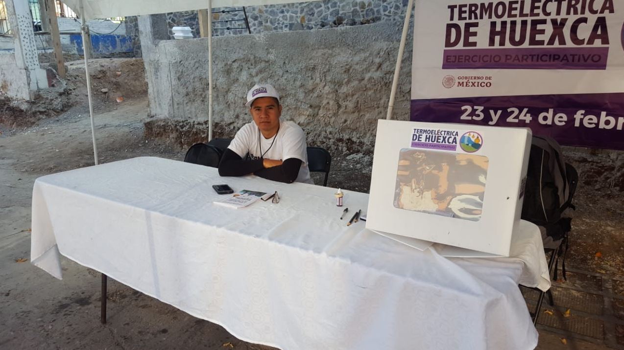 Foto: Habitantes de la comunidad de Huexca, en Morelos, permitirán la instalación de las mesas de consulta ciudadana sobre la termoeléctrica, 24 febrero 2019