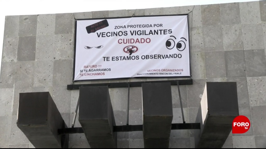 Vecinos de García, NL, amenazan con linchar a delincuentes