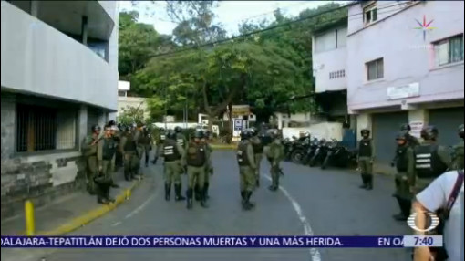 Venezuela anuncia detención de militares