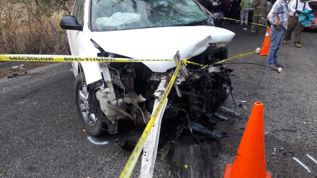 Accidente en carretera Tuxtla Gutiérrez-Villaflores deja tres muertos