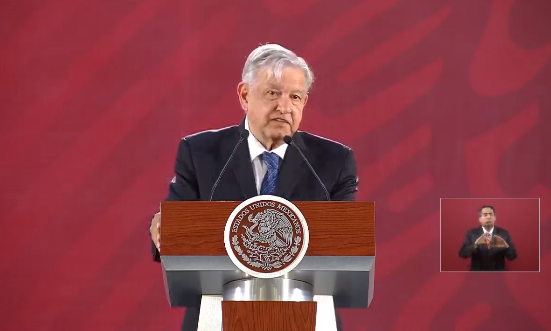 Foto: El presidente de México, Andrés Manuel López Obrador, 19 de marzo de 2019, Ciudad de México, México