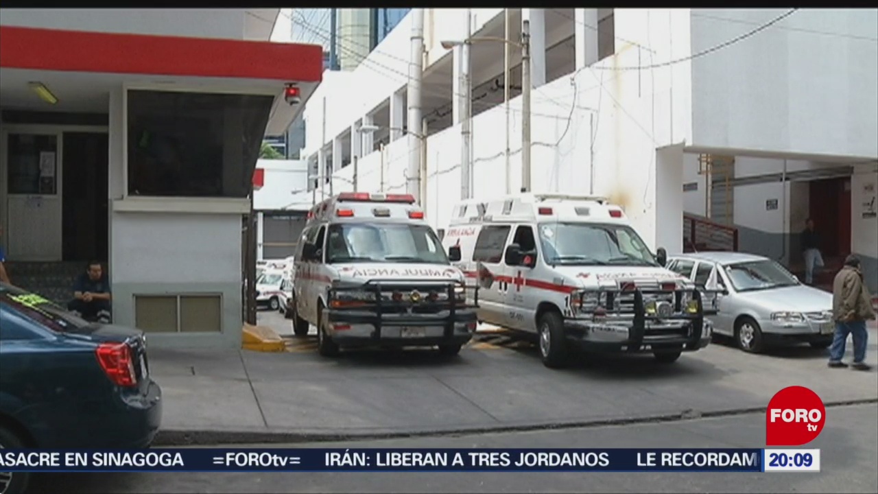Foto: Ambulancias Atienden Emergencia CDMX 5 de Marzo 2019