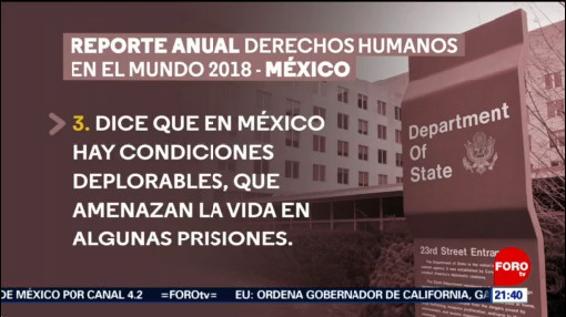 Foto: Delitos México No Son Investigados USA 13 de Marzo 2019