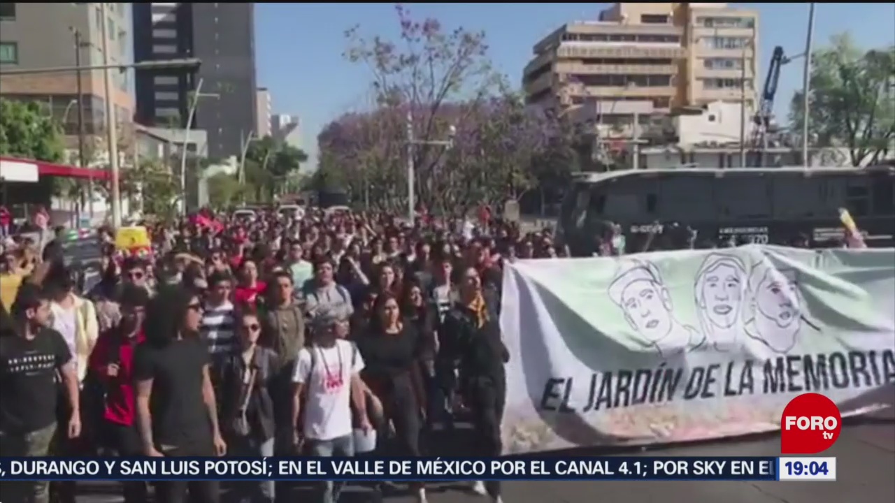 Foto: Justicia Estudiantes Desaparecidos Jalisco 19 de Marzo 2019