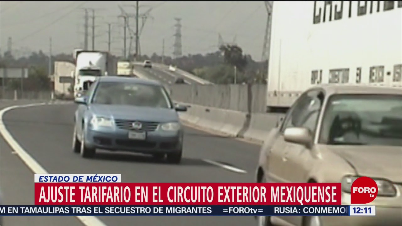 FOTO: Ajuste tarifario en el Circuito Exterior Mexiquense, 16 marzo 2019