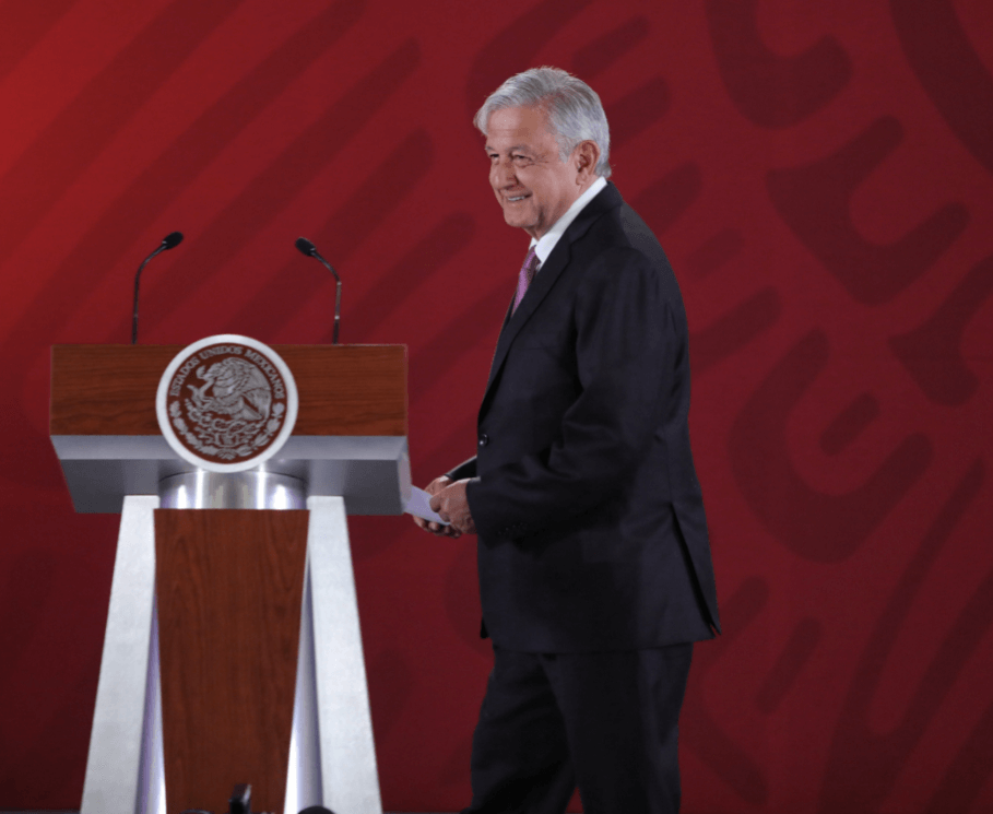 Foto: Andrés Manuel López Obrador, presidente de México, febrero de 2019, México