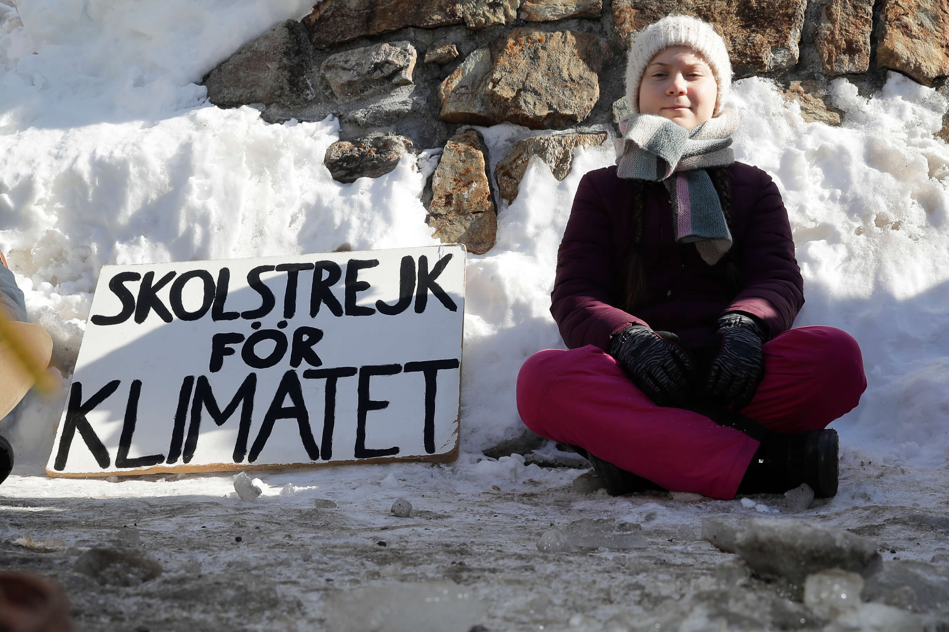 fot Nominan al Nobel de la Paz a Greta Thunberg 25 enero 2019