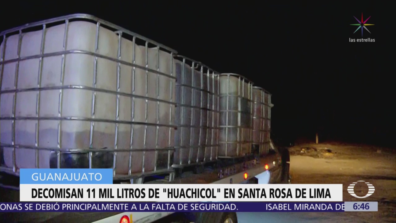 Aseguran 11 mil litros de gasolina robada en Santa Rosa de Lima