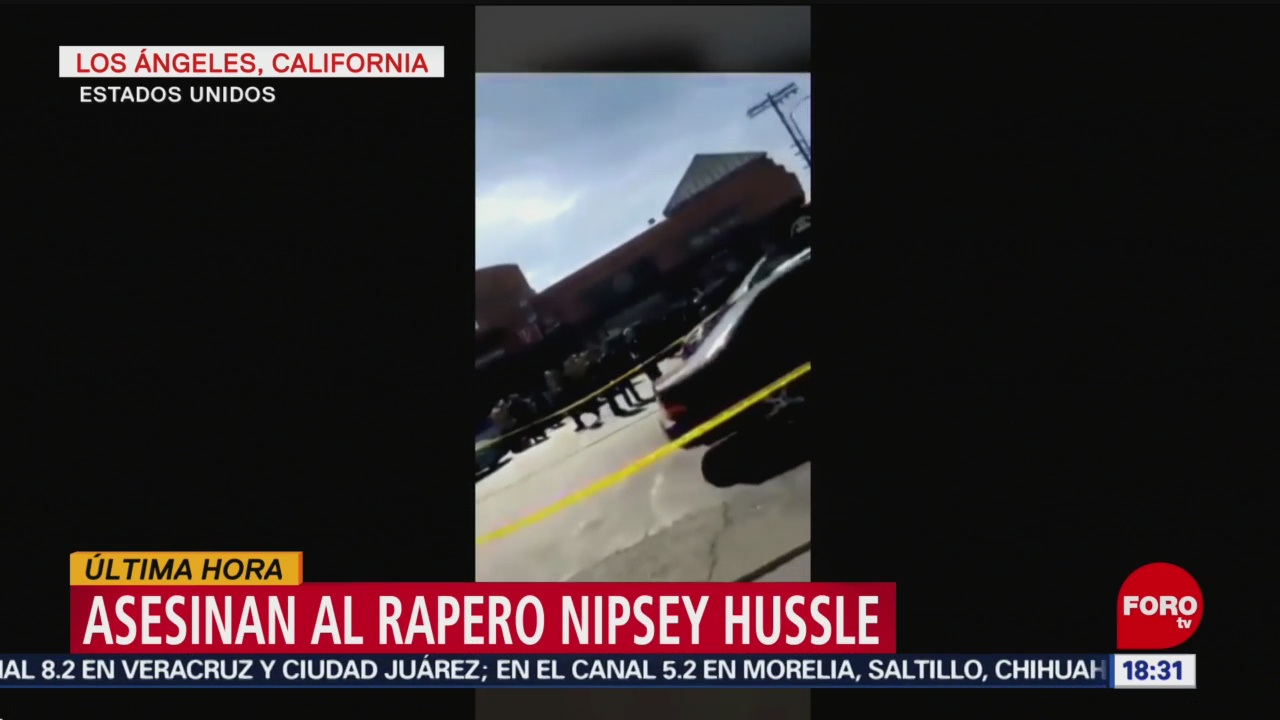 FOTO: Asesinan al rapero Nipsey Hussle en Los Ángeles, 31 Marzo 2019