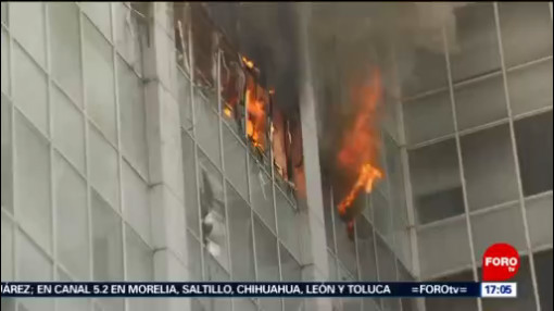 FOTO:Así fue el incendio en las instalaciones de la Conagua, 23 Marzo 2019