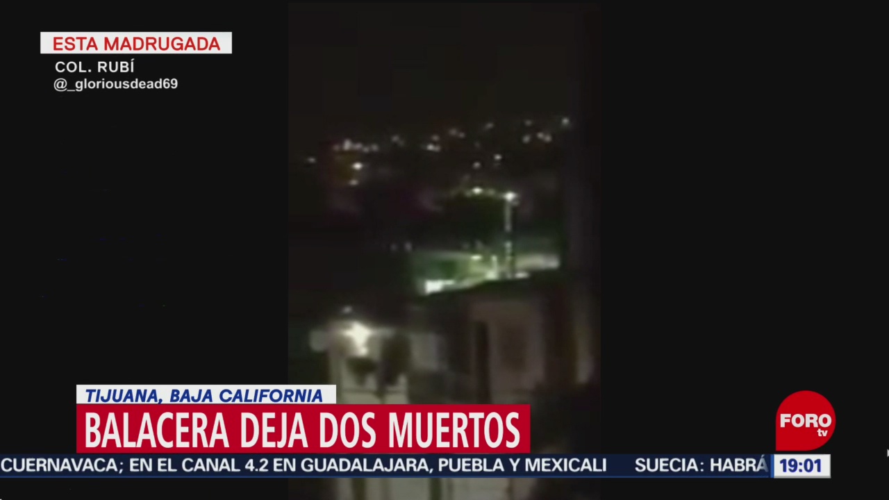 Foto: Balacera Muertos Tijuana Hoy Madrugada 5 de Marzo 2019