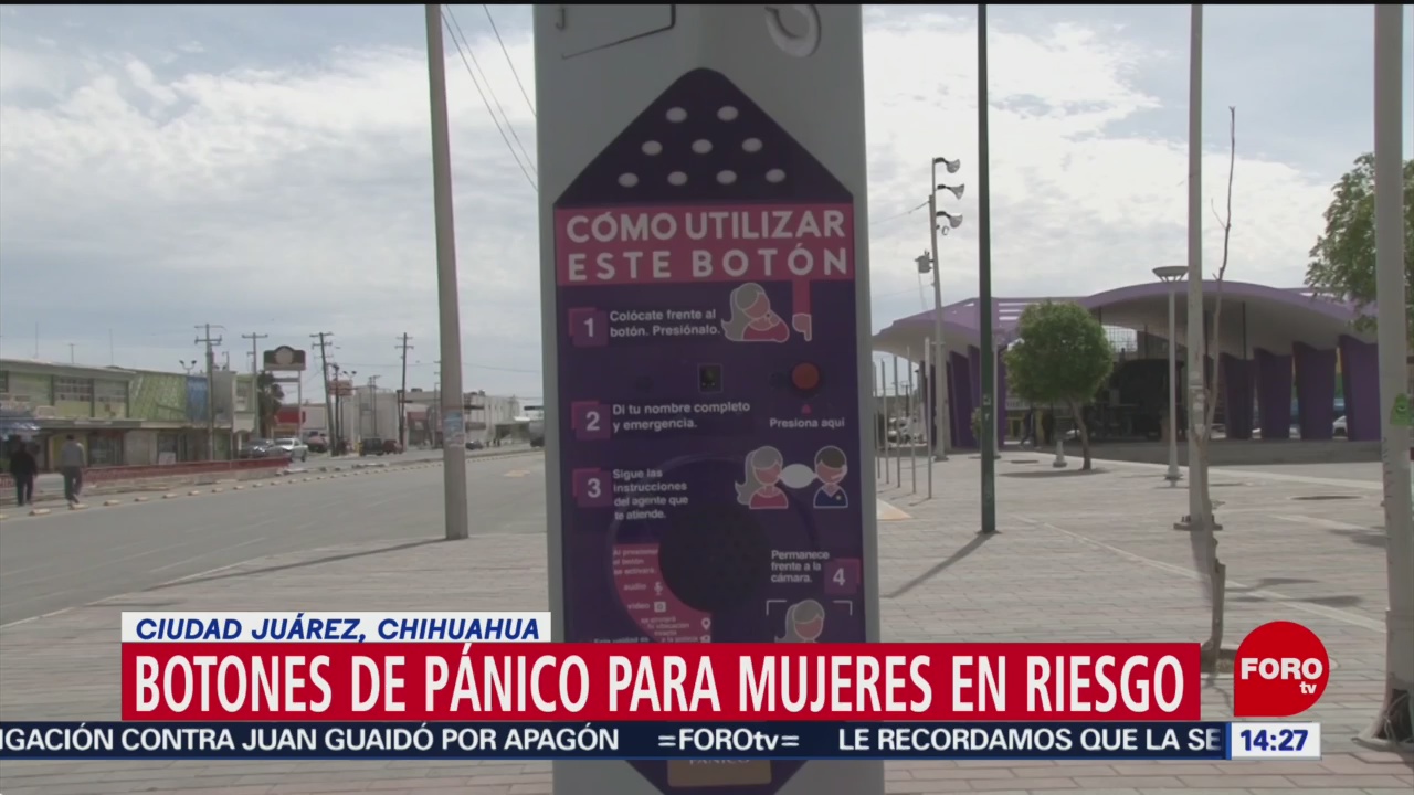 Foto: Botones de pánico para mujeres en Chihuahua