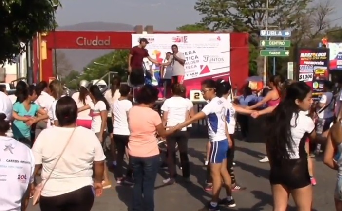 Foto: Más de 200 mujeres de Iguala, Guerrero, participaron en la primera carrera atlética de la mujer igualteca, marzo 10 de 2019 (Noticieros Televisa)