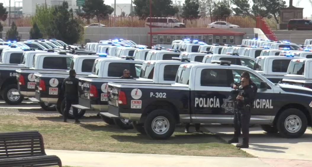 FOTO Ciudad Juárez refuerza seguridad con patrullajes militares (Noticieros Televisa chihuahua marzo 2019)