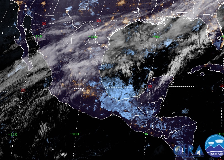 Foto: Imagen de fenómenos meteorológicos en la República Mexicana este fin de semana, marzo 17 de 2019 (Twitter: @conagua_clima)