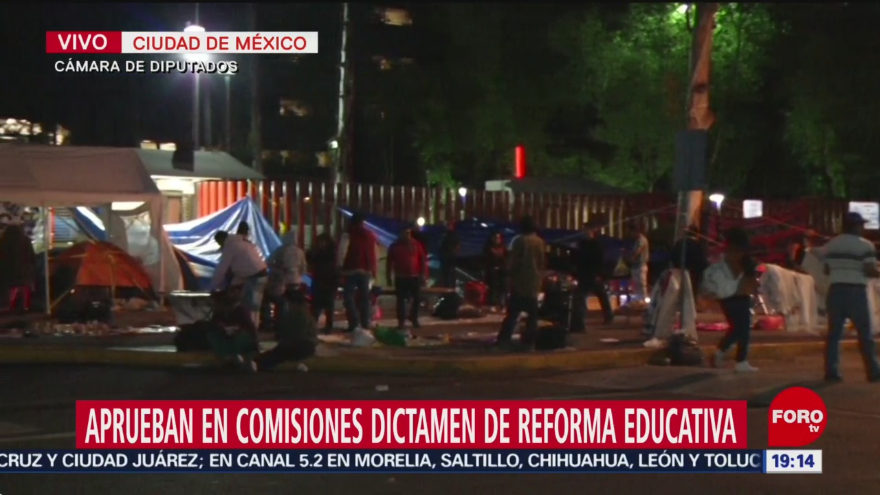 Foto: CNTE Bloqueos CMDX Reforma Educativa 27 de Marzo 2019