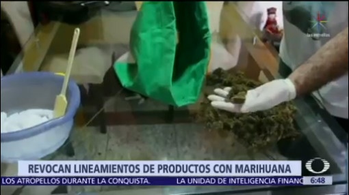 Cofepris revoca lineamientos de productos con marihuana