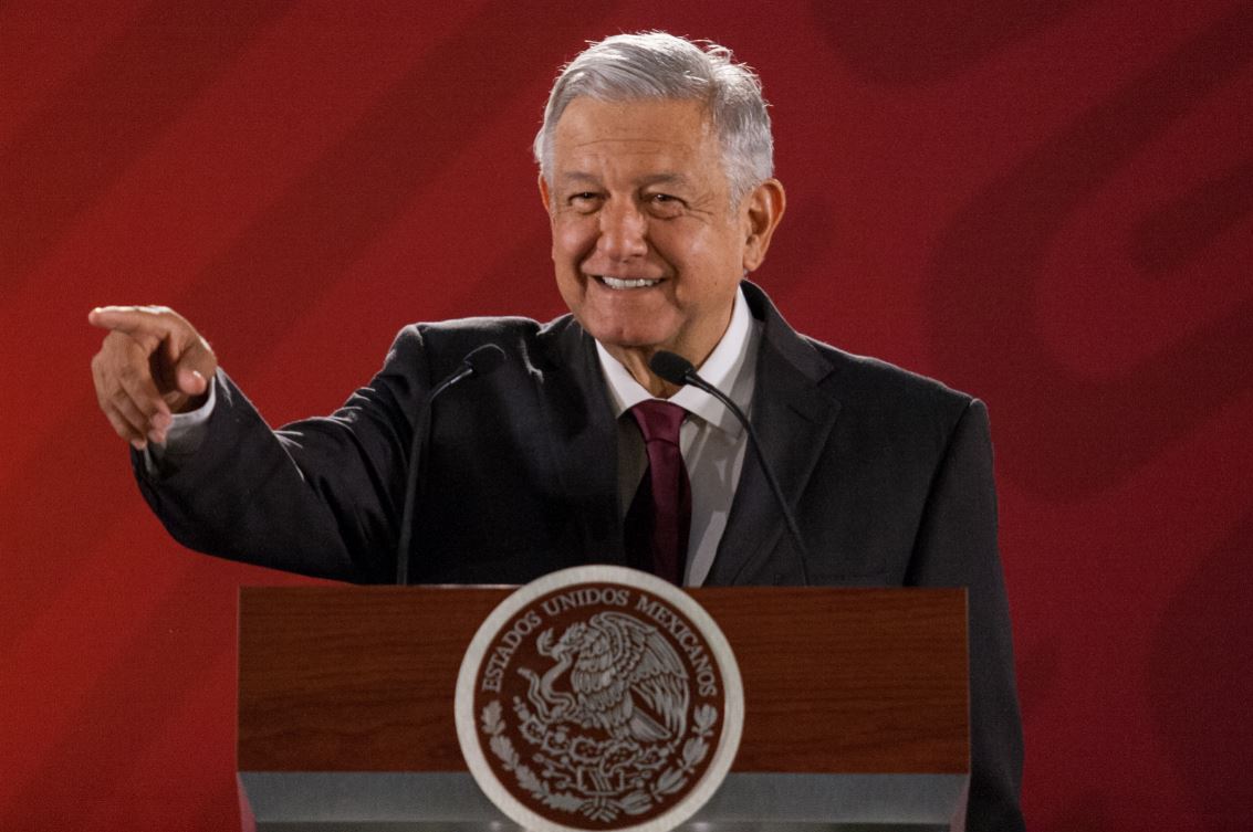 Foto: El presidente Andrés Manuel López Obrador dijo que el Plan Nacional de Desarrollo dejará atrás el neoliberalismo, el 15 de marzo de 2019 (Cuartoscuro, archivo)
