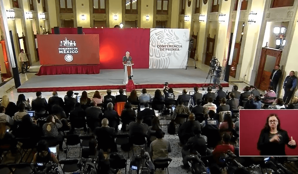 FOTO Transmisión en vivo: Conferencia de prensa AMLO 5 de marzo 2019 YouTube