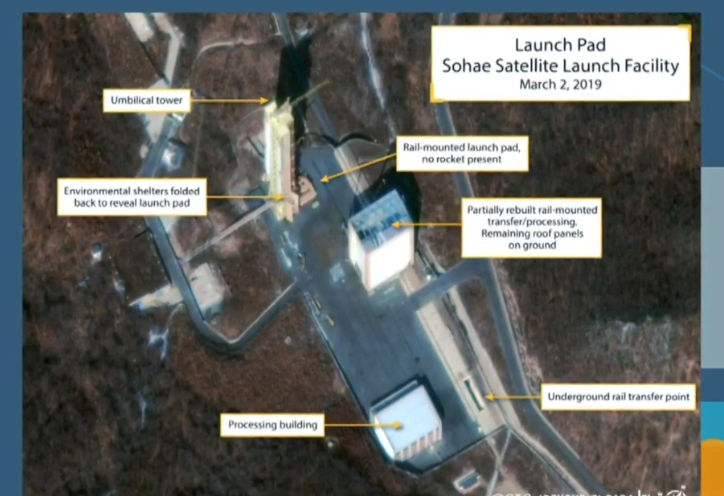 FOTO Corea del Norte restaura plataforma de lanzamiento de cohetes