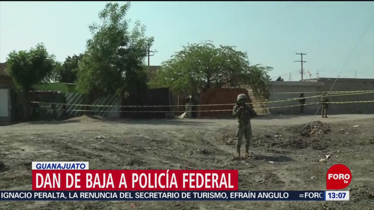 FOTO: Dan de baja a policía federal en Guanajuato ligado a ‘El Marro’, 10 marzo 2019