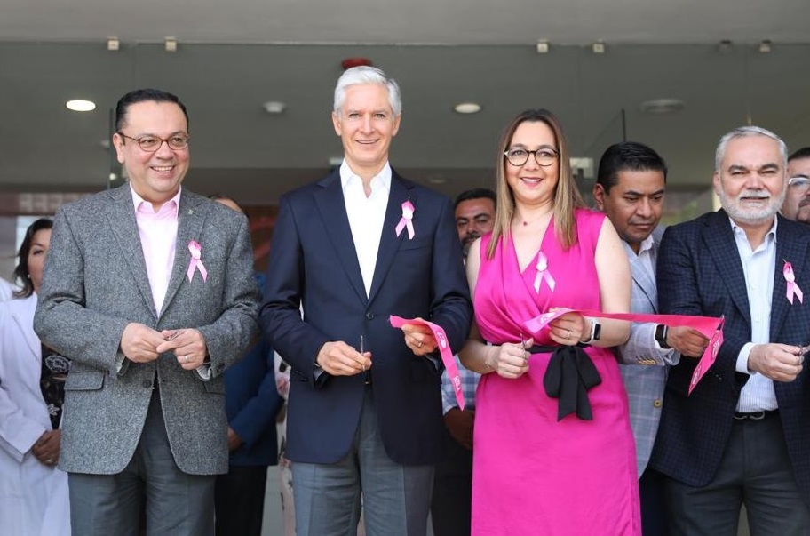 Inauguran clínica de cáncer de mama en Coacalco, Edomex