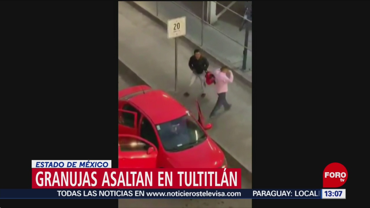 Foto: Delincuentes asaltan a automovilistas en Tultitlán, Estado de México