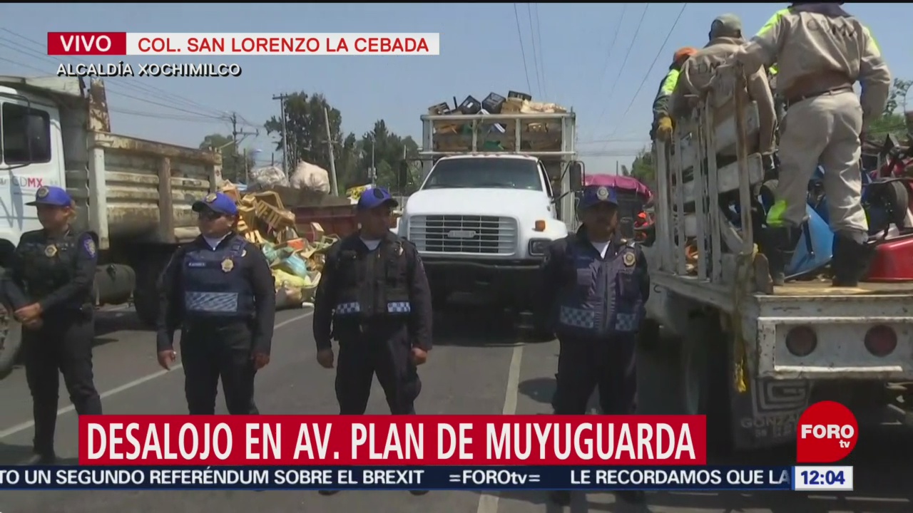 Desalojan inmuebles en Plan de Muyuguarda, Xochimilco