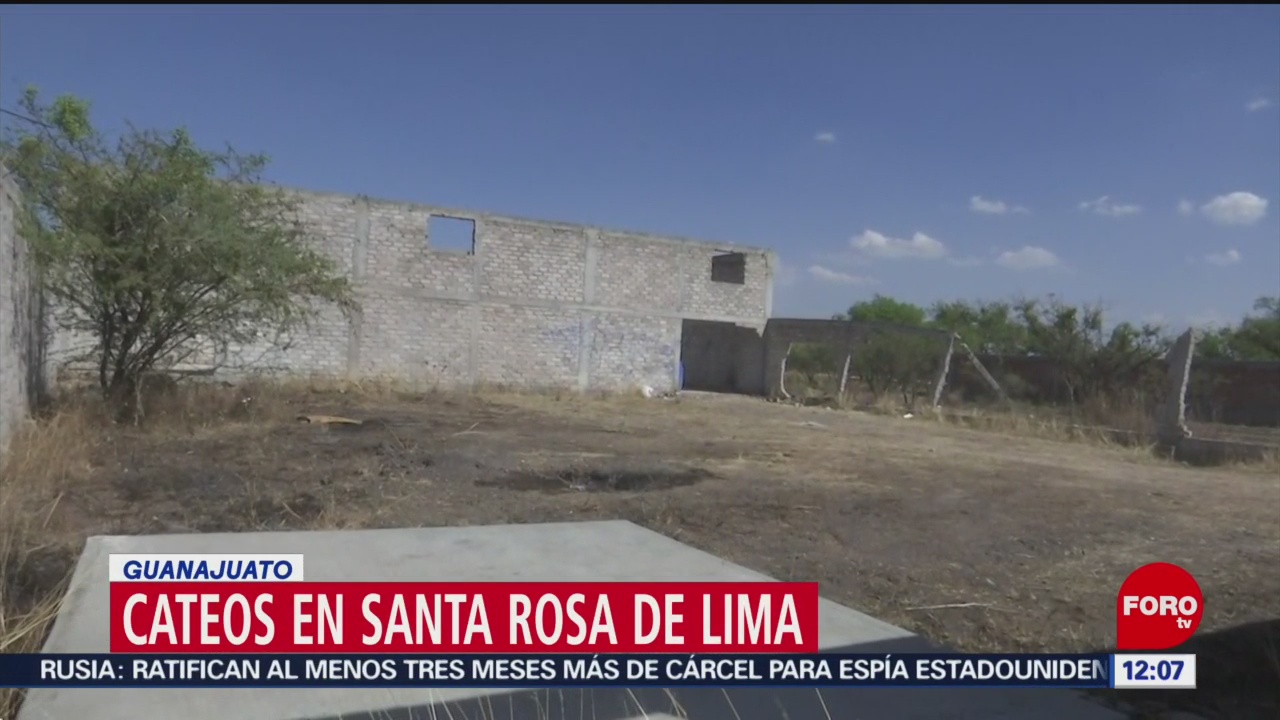 Descubren refugio secreto durante cateos en Santa Rosa de Lima