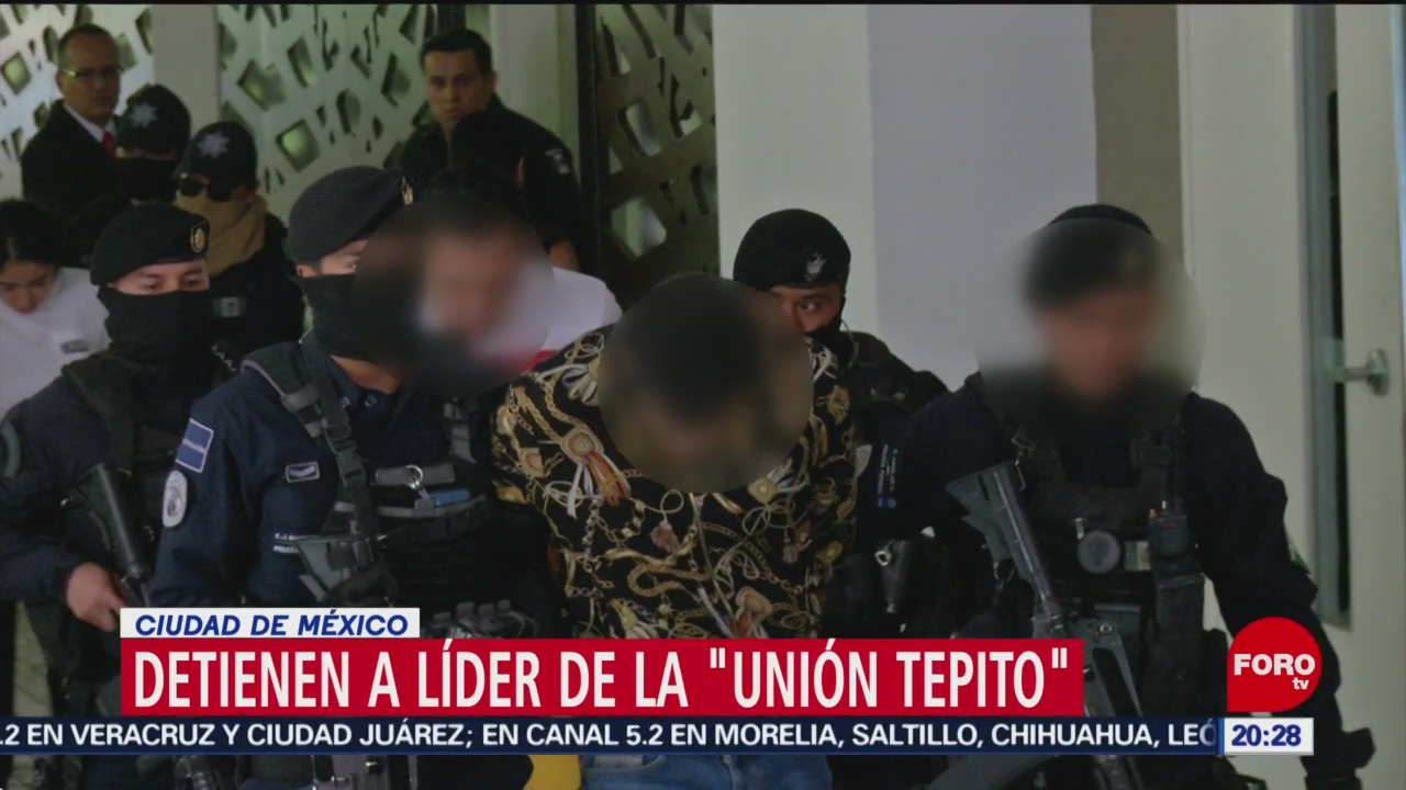 Foto: Detienen Líder La Unión Tepito Huguito 1 de Marzo 2019
