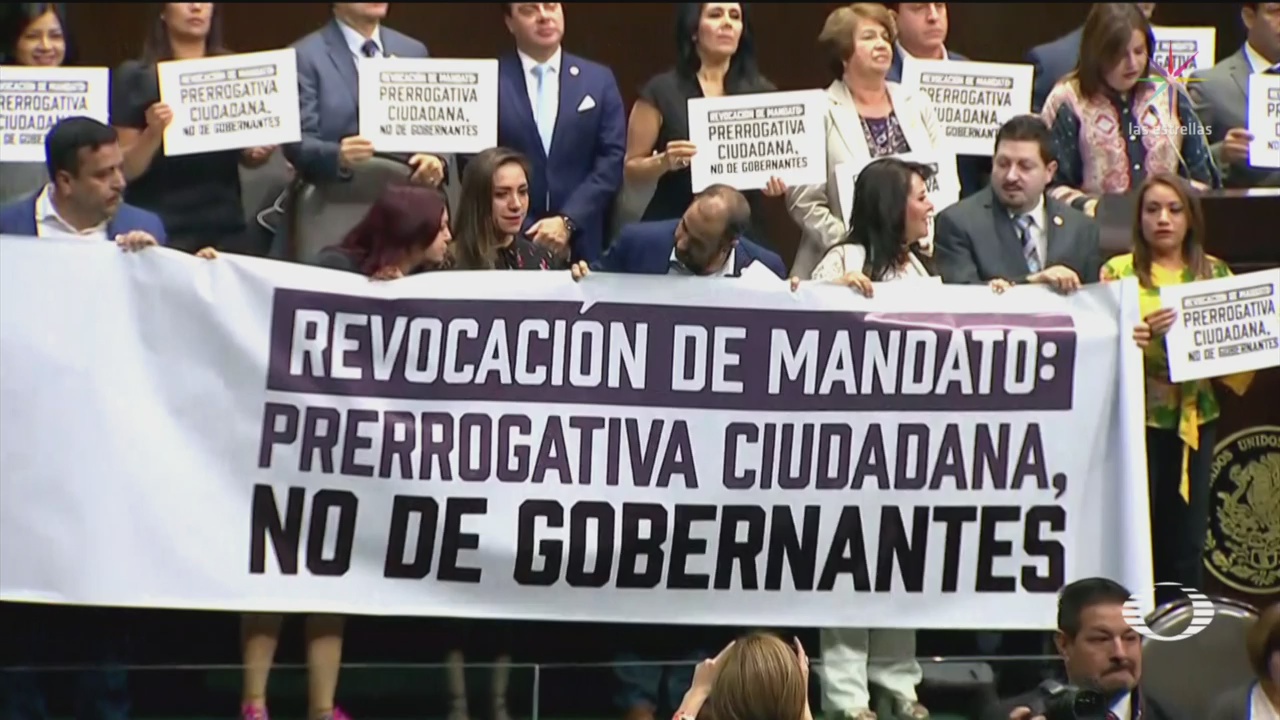 Foto: Diputados Reforma Constitucional Consulta Popular Mandato AMLO 14 de Marzo 2019