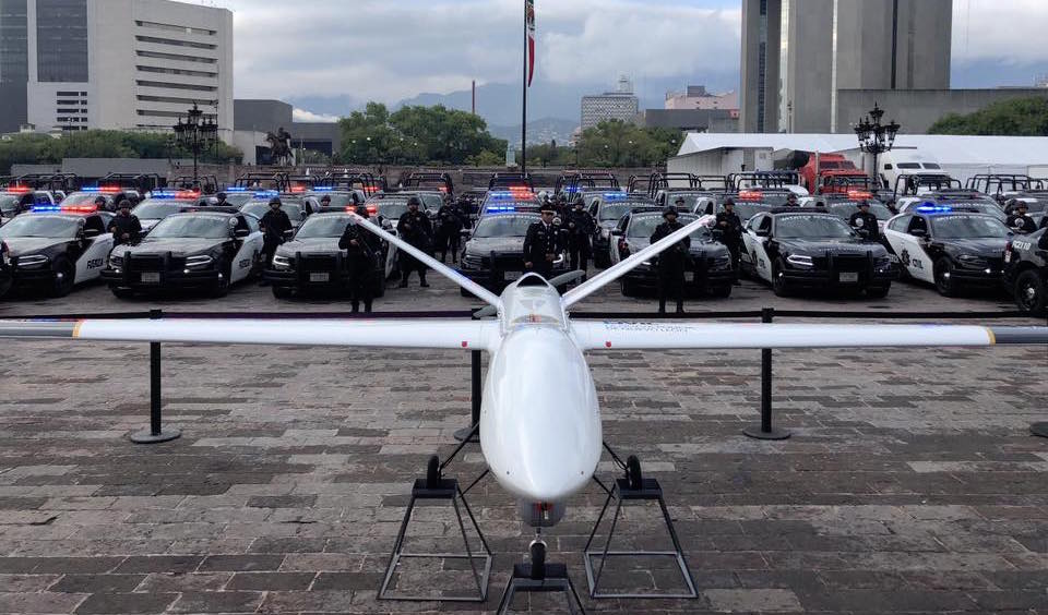 'El Bronco' devela dron para combatir la inseguridad en Nuevo León; costó 54 millones de pesos