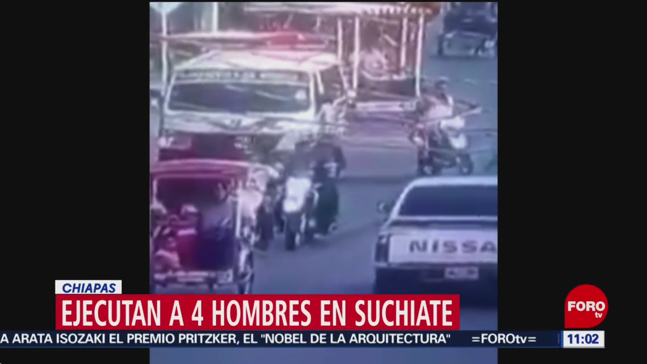 Ejecutan a 4 hombres en Suchiate, Chiapas; investigan los hechos