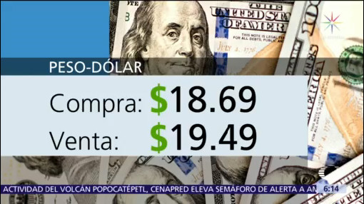 El dólar se vende en $19.49