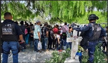 Foto: migrantes rescatados en Tamaulipas, 14 de marzo 2019. Noticieros Televisa