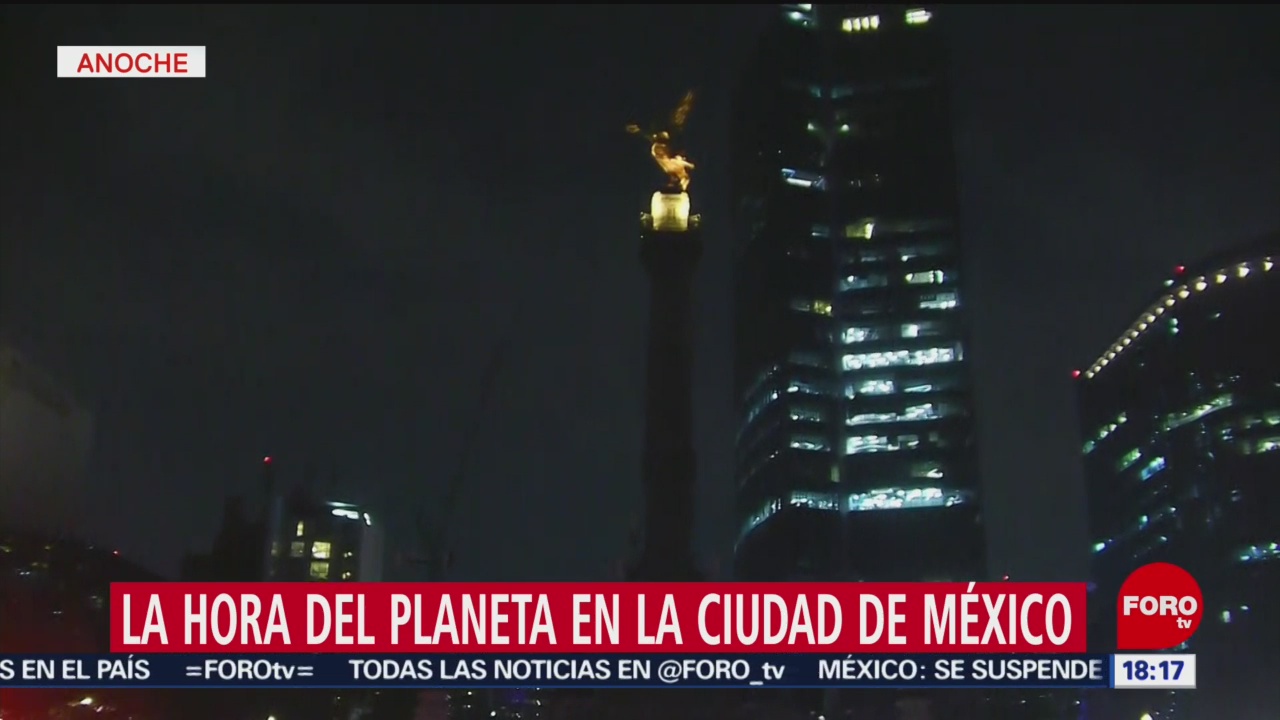 FOTO: Estados de México se unen a la Hora del Planeta, 31 Marzo 2019