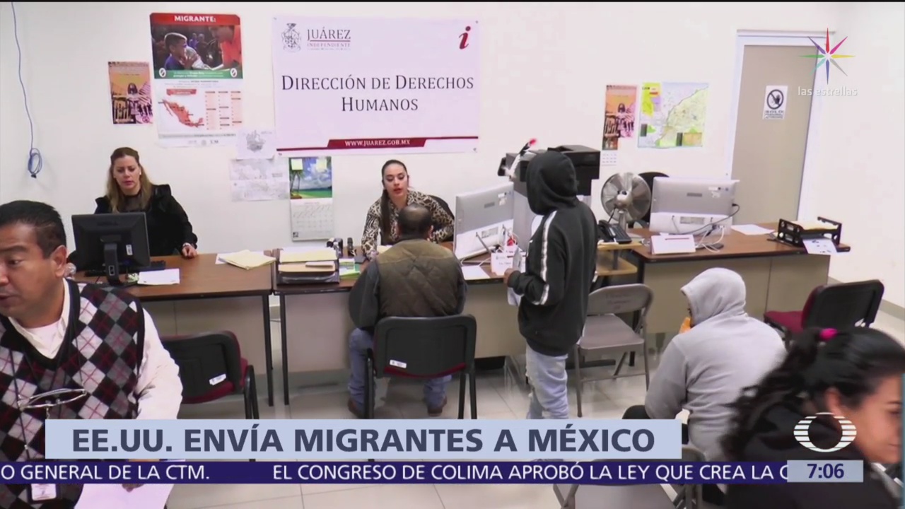 Estados Unidos usará garita de Calexico para deportar migrantes que piden asilo