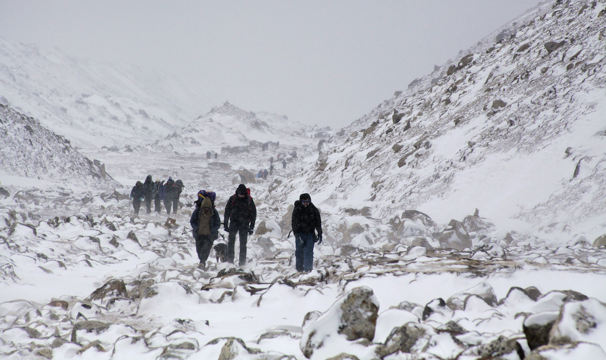Foto Cadáveres Everest Deshielo 22 Marzo 2019