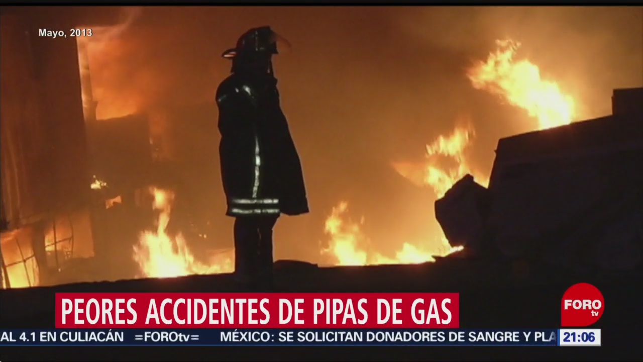 Foto: Peores Explosiones Pipas Gas México 21 de Marzo 2019