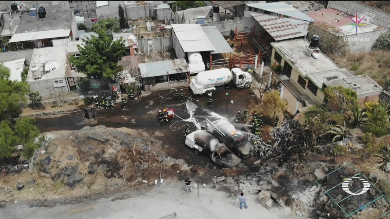 Foto: Explosión Pipas Gas Milpa Alta 21 de Marzo 2019