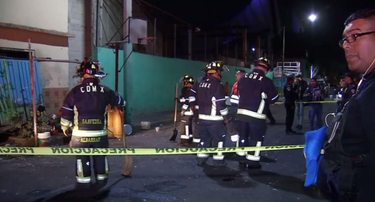 Foto: La explosión se registró dentro de una bodega de 20 metros cuadrados ubicada en la planta baja de una vecindad en la calle Donizetti, el 2 de marzo de 2019 (Noticieros Televisa)