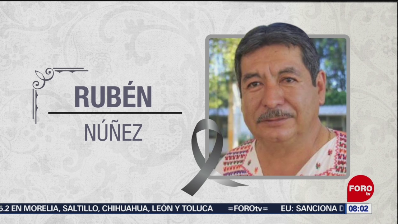 FOTO:Fallece Rubén Núñez, exlíder de la Sección 22 de la CNTE, 24 Marzo 2019