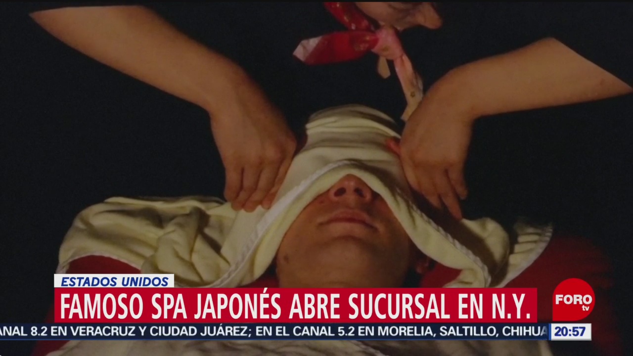 FOTO: Famoso spa japonés ofrece masajes en la cabeza, 9 marzo 2019