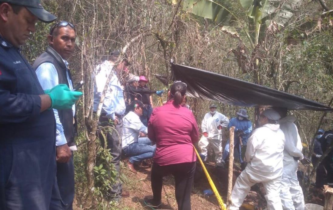 Foto: La Fiscalía General de Veracruz informó que fueron localizados al menos 15 cuerpos en fosas clandestinas en el municipio de Río Blanco, en la región centro, 27 marzo 2019