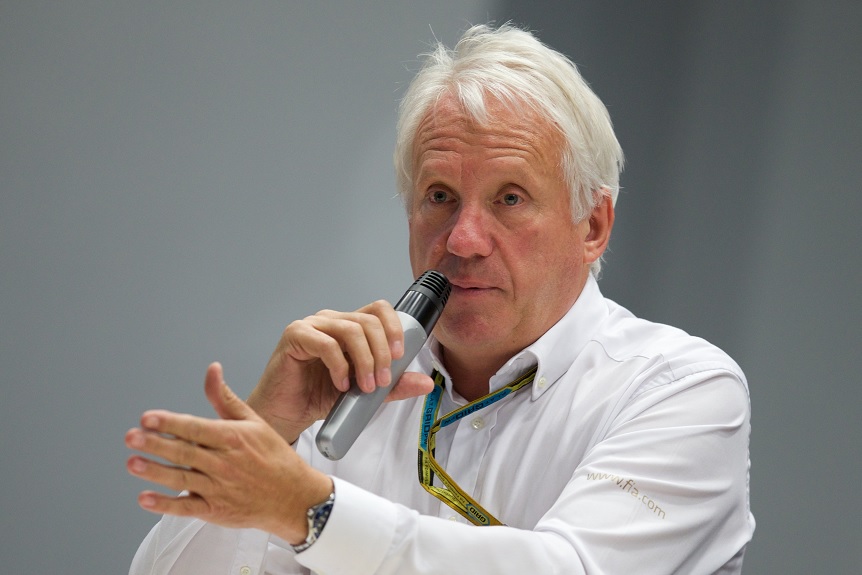 Foto: Charlie Whiting, director de carreras de la Fórmula 1, del 10 de octubre del 2014