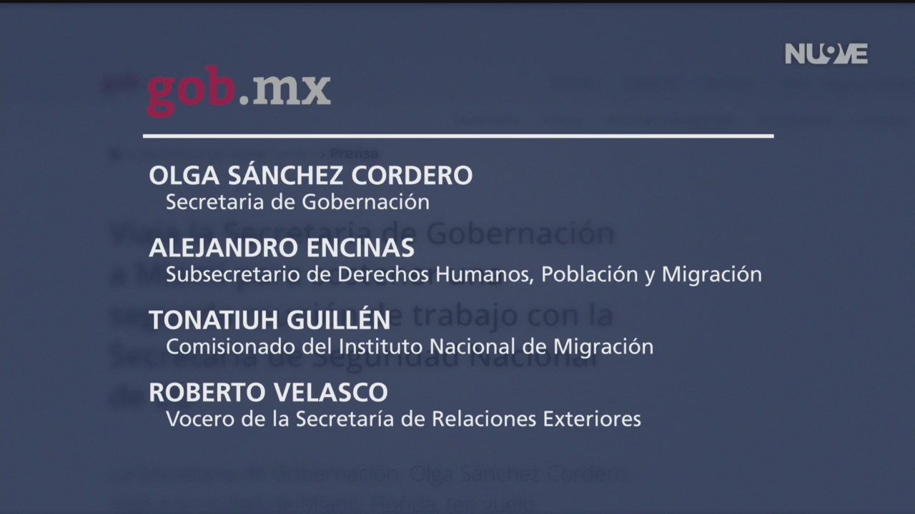 Foto: Funcionarios mexicanos hablarán de temas migratorios en EU